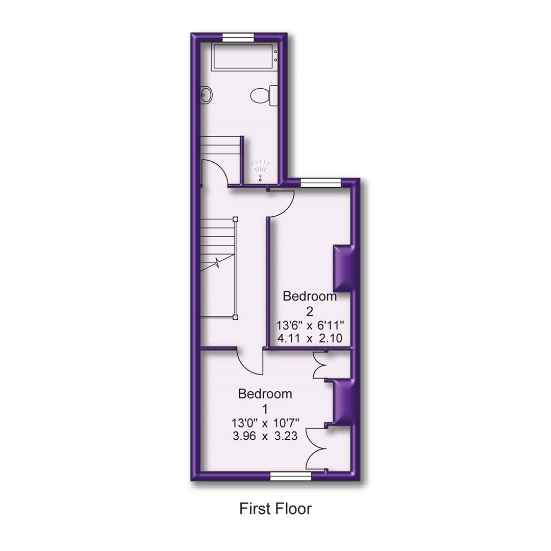 Property details for Borough Road, Altrincham £370,000 Sold (STC) Vebra